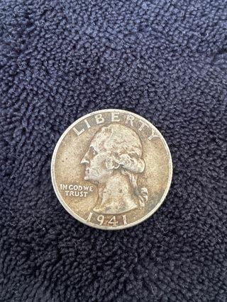 Moneda 1/4 Dólar 1941 escucho ofertas serias