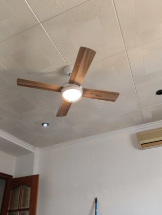 Montaje / montador de ventiladores de techo