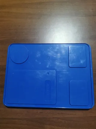 Set 4 Tazzine Picnic Campeggio Blu