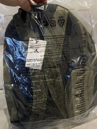 Mochila Jordan Air con estuche verde