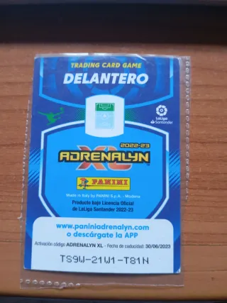 Cromo Lewandowski Balón de Oro Panini