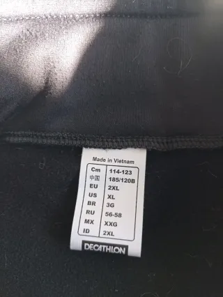 Chaqueta negra B'TWIN polar ciclismo Decathlon