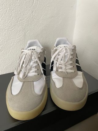 Zapatillas Adidas Barrera Decode Gris/Blanco