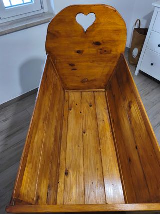 Culla in legno massello