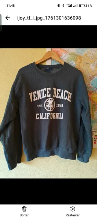 Jersey Gris Venice Beach California