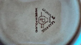 Juego 6 Tazas Café Porcelana Retro Marrón