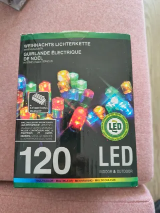Luz LED Navidad 100/120/192 Luces