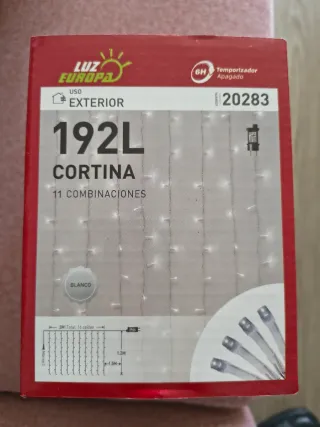 Luz LED Navidad 100/120/192 Luces