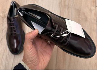 Scarpe Geox marroni Tg 35 nuove