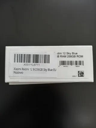 Xiaomi Redmi 12 8/256 GB Azul