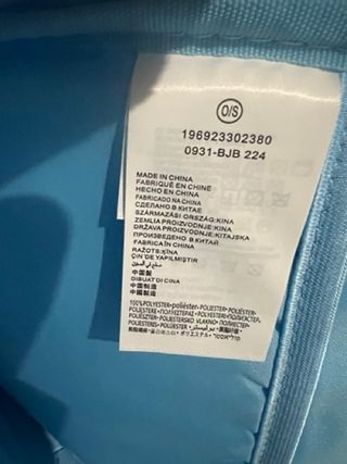 Mochila Jordan Azul Clara Nueva