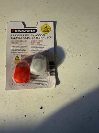 Luces LED Bicicleta Bikemate Silicona