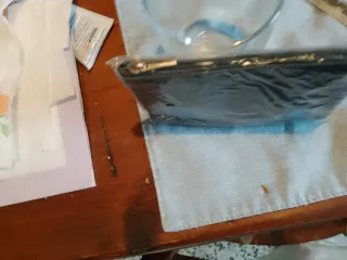 Piccolo portamonete nero/grigio