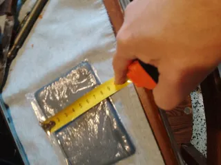 Piccolo portamonete nero/grigio