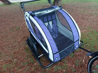 Carro remolque para bicicleta