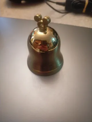 Campanella Disney Topolino Dorata