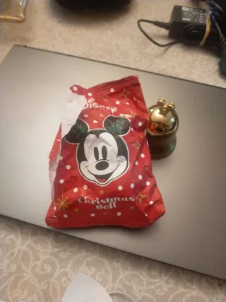 Campanella Disney Topolino Dorata