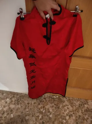 Disfraz chino rojo