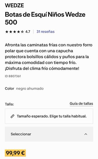 Botas de esquí infantiles