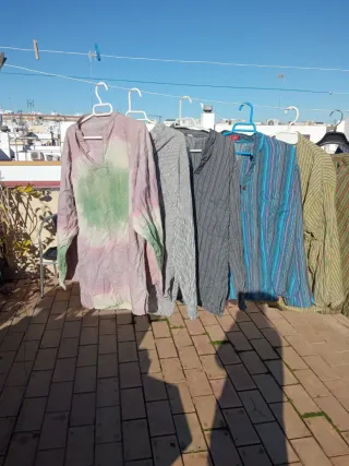 Camisas hippies estilo étnico