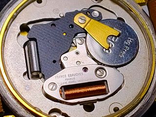 Orologio vintage Night & Day placcato oro 1979