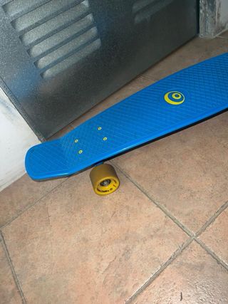 Monopatín Azul Decathlon