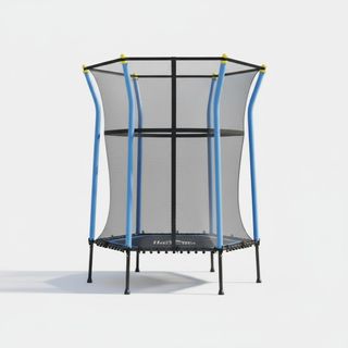 Cama Elástica Infantil con Red Seguridad