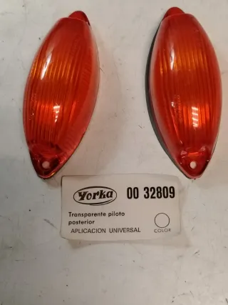 2 Pilotos Traseros Yorka Naranja