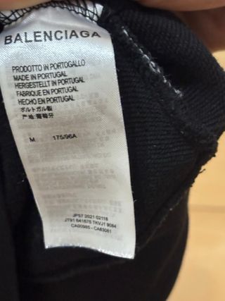Sudadera Balenciaga Negra