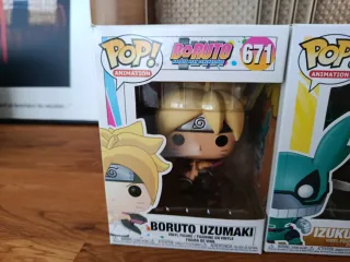 Lote 4 Funko Pop! Boruto, MHA, Pokémon, DBZ