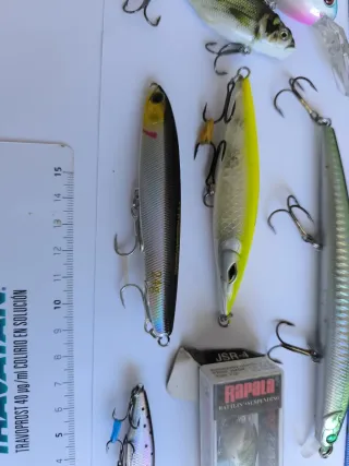 Señuelos pesca spinning casting