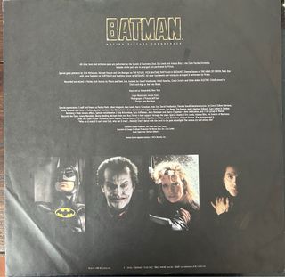 Vinilo Batman Prince Soundtrack