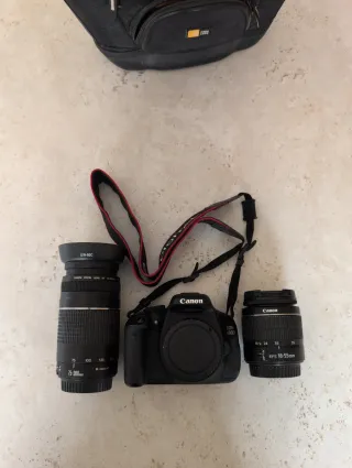 Kit Canon EOS 600D + EF 70-300mm y EF-S 18-55