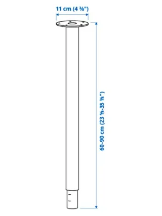 Patas Ikea Adils y Olov (4 unidades)