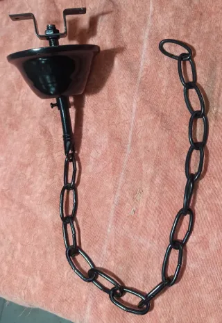 FLORÓN Y CADENA LAMPARAS GLOBOS