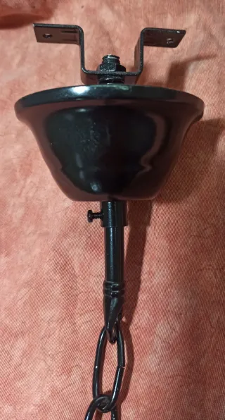 FLORÓN Y CADENA LAMPARAS GLOBOS