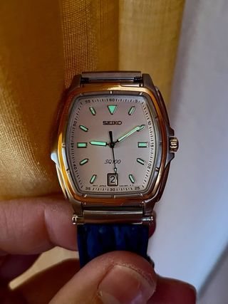 Reloj Seiko Tank SQ 100 Vintage NOS *Año 1995*