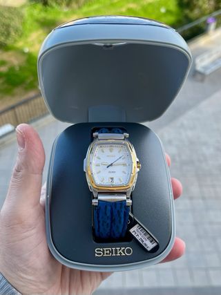 Reloj Seiko Tank SQ 100 Vintage NOS *Año 1995*