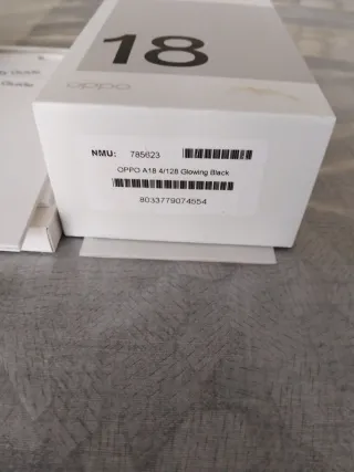 Oppo A18 Smartphone Nero