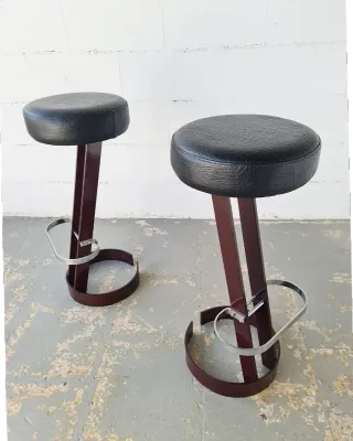 2 taburetes tipo Z Art Deco.