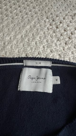 Jersey Azul Marino Cuello Redondo “Pepe Jeans”