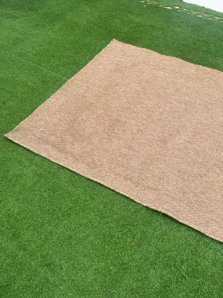 Alfombra Yute Beige/Marrón Leroy Merlin