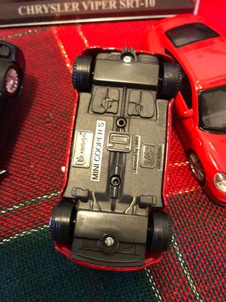 Lote 6 Coches Bburago y Welly 1/43