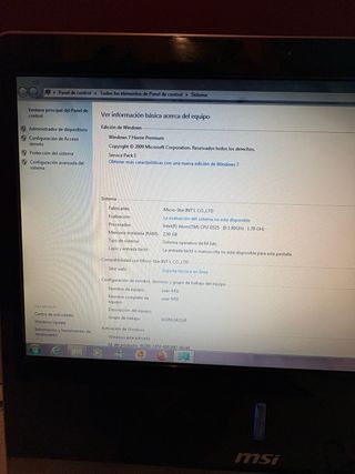 MSI All-in-One PC Intel Atom D525
