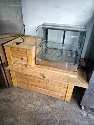 Mostrador Vitrina Caliente