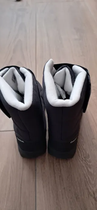 Botas Nieve Junior Quechua Negras Talla 35