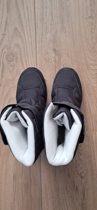 Botas Nieve Junior Quechua Negras Talla 35