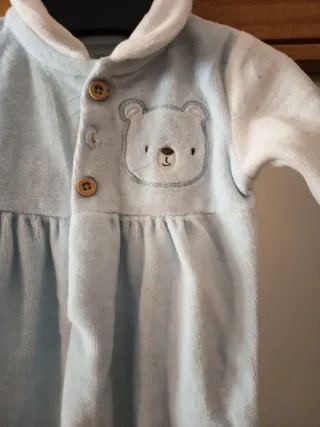 Pijama Bebé Zippy Ursinho Azul