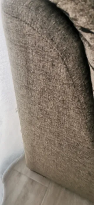 Conjunto de sofá de tela beige y marrón180 x 83,97