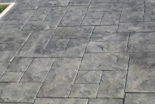 Hormigón impreso para exteriores